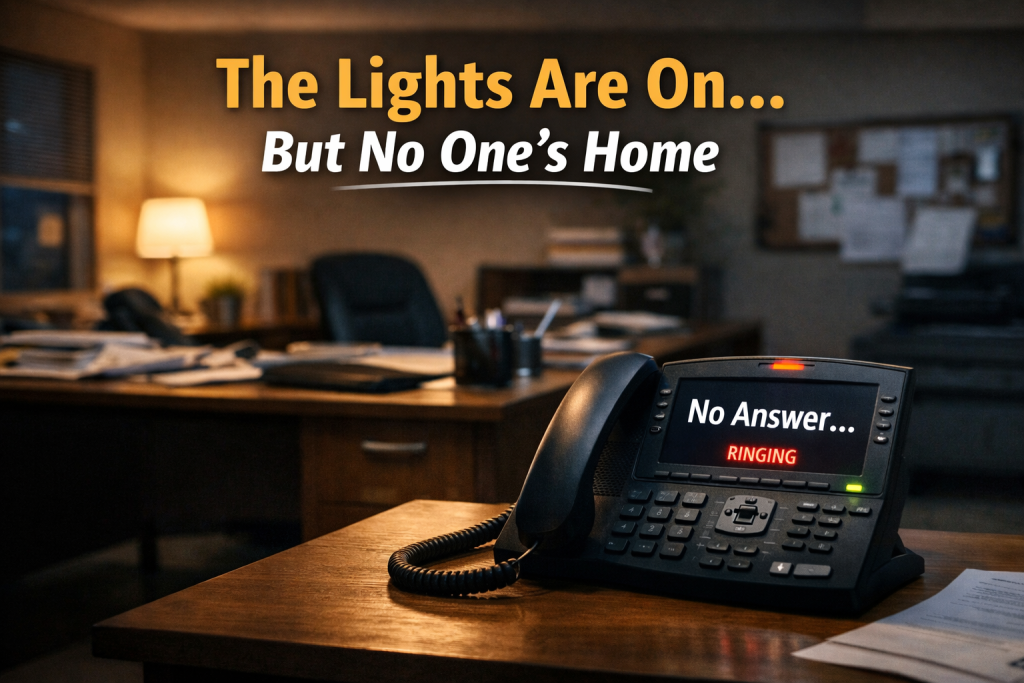 The Lights Are On… But No One’s Home