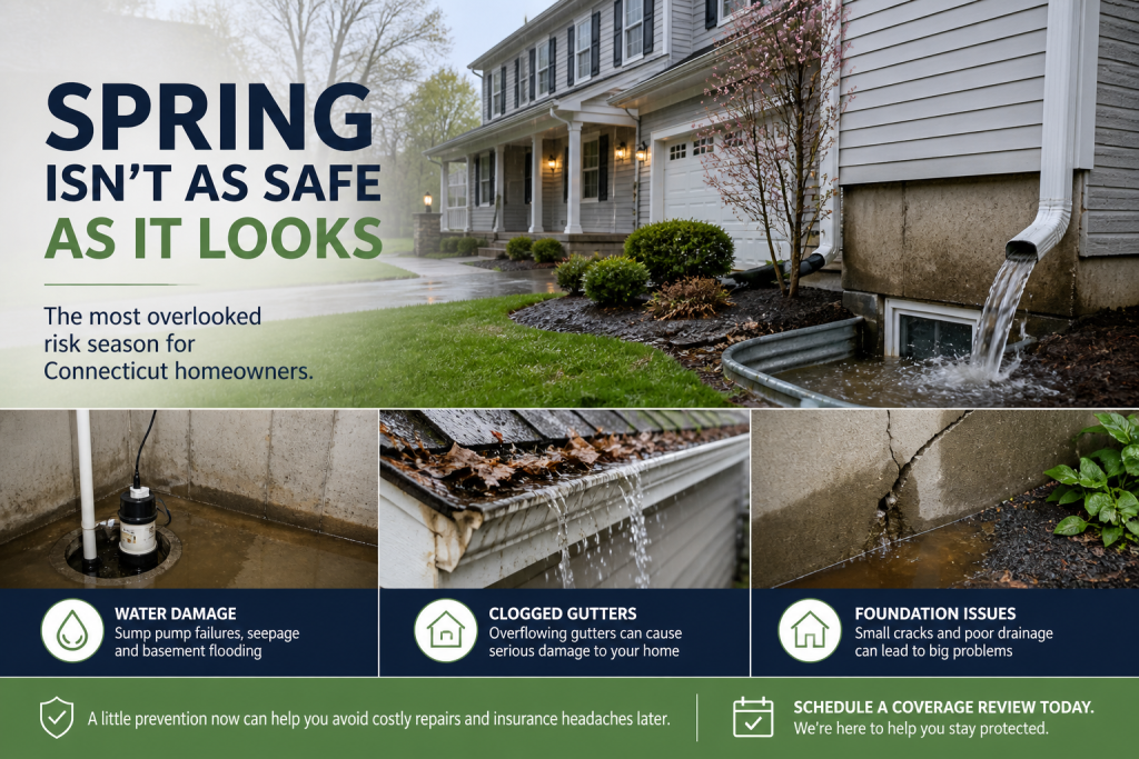 Why Spring Is the Most Overlooked Risk Season for Connecticut Homeowners